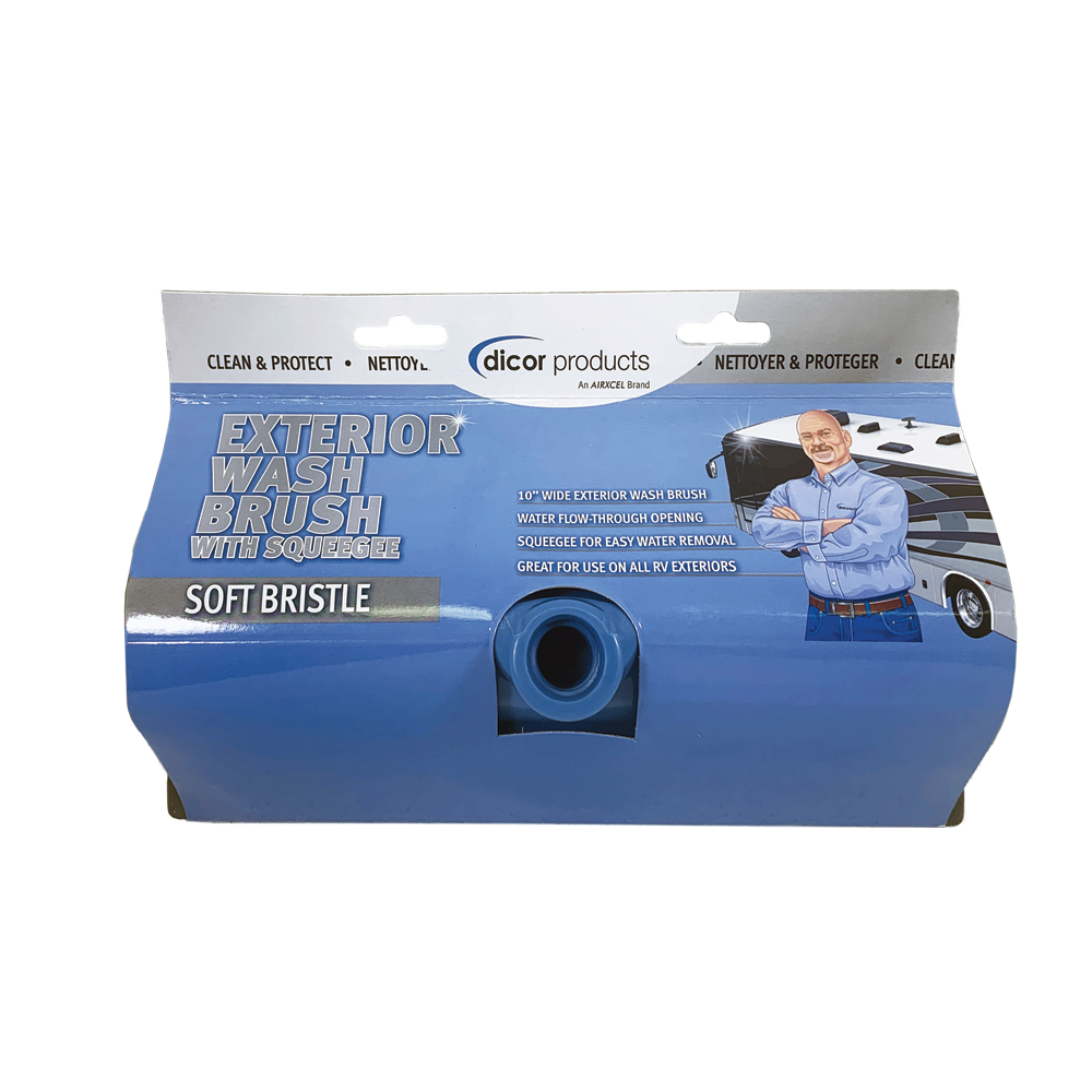 Exterior Wash Brush with Squeegee - Image 2