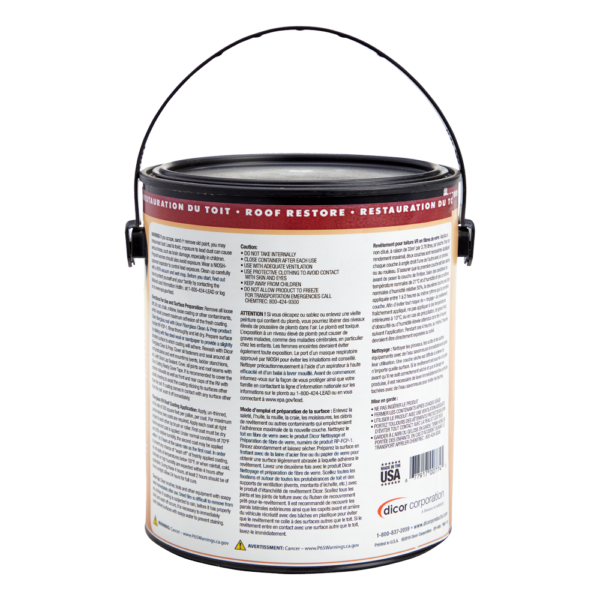 Fiberglass Coating Back