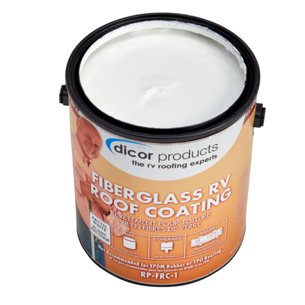 Fiberglass Coating White
