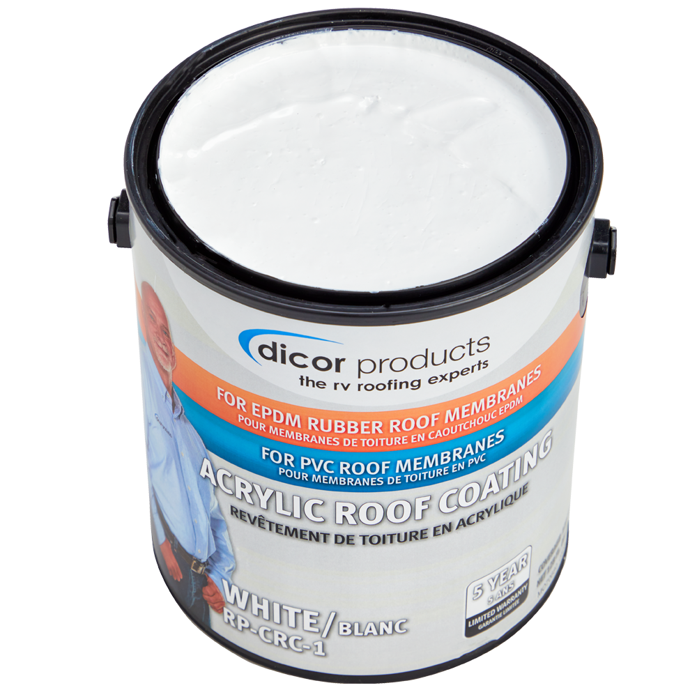  Liquid Rubber EPDM, 1 Gallon, White : Tools & Home Improvement